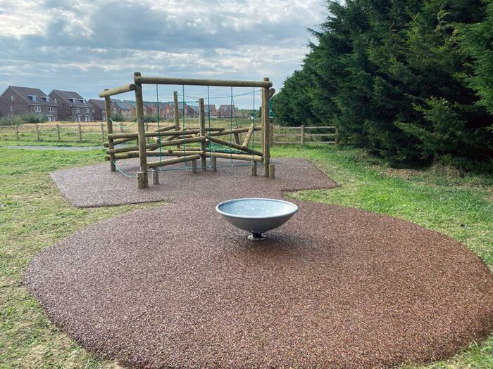 Bonded Rubber Mulch Playground Surfaces NPF Safety Surfaces